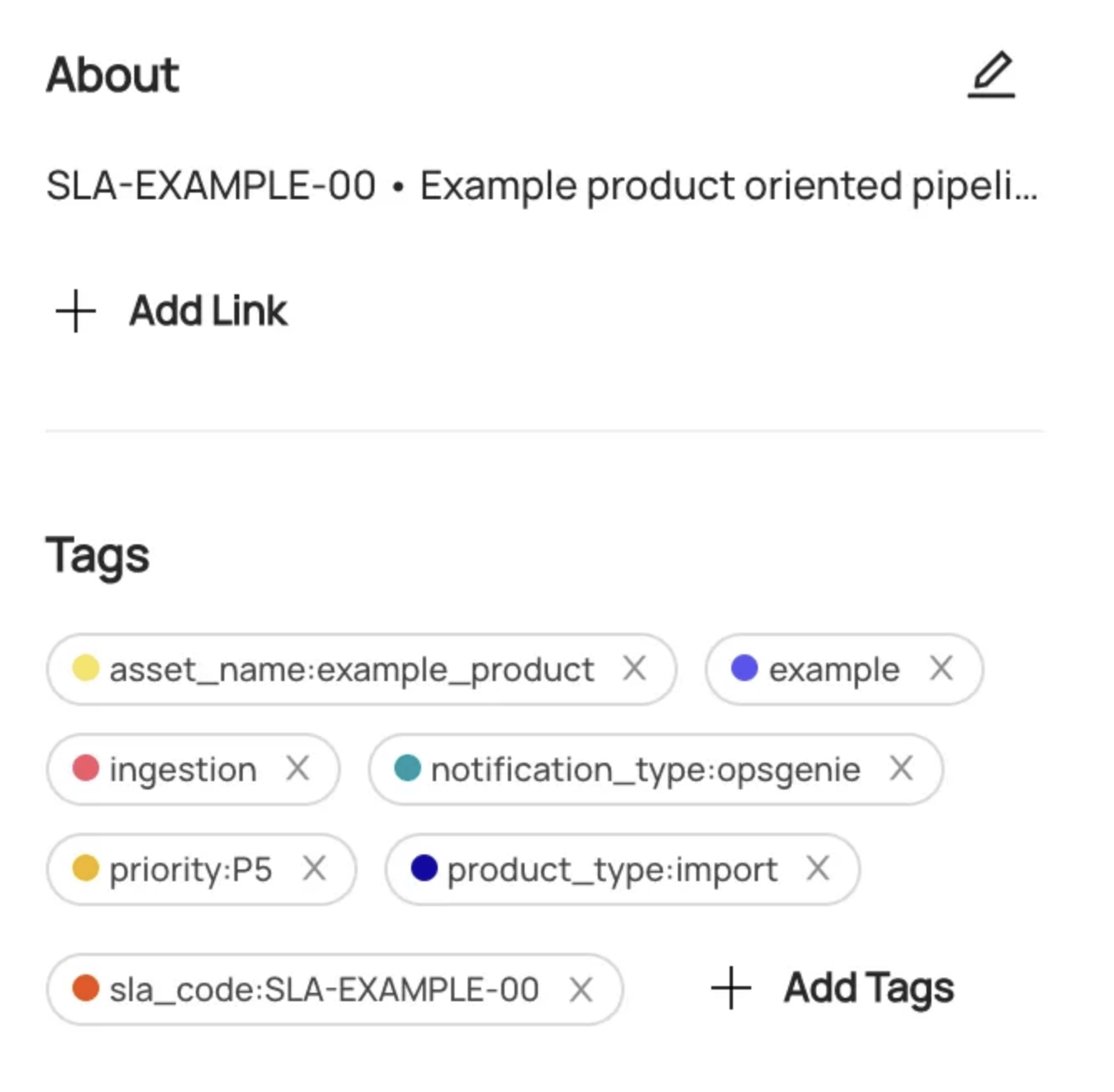 Example DAG auto-created tags.